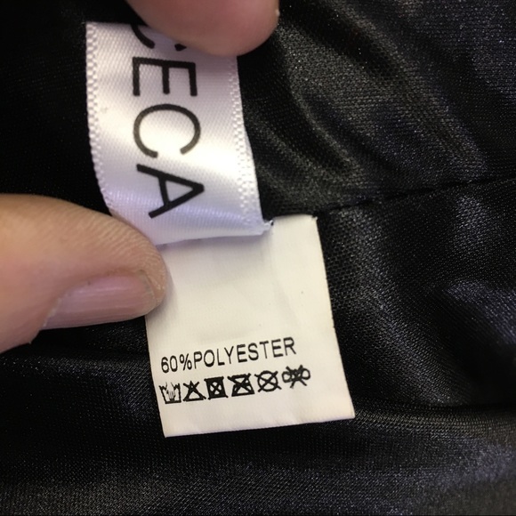 3/$25 Lecceca Jet Black Sequin Tank Top - Picture 3 of 6